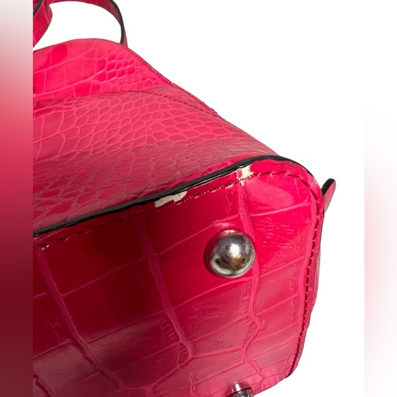 Zara 13in X 9in X 6in Pink Handbag - Picture 8 of 13